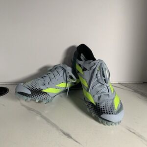 adidas Adizero Finesse Spikes Wonder Blue Lucid Lemon-Men's 5.5